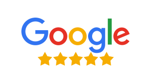 About Us 5 google reviews logo