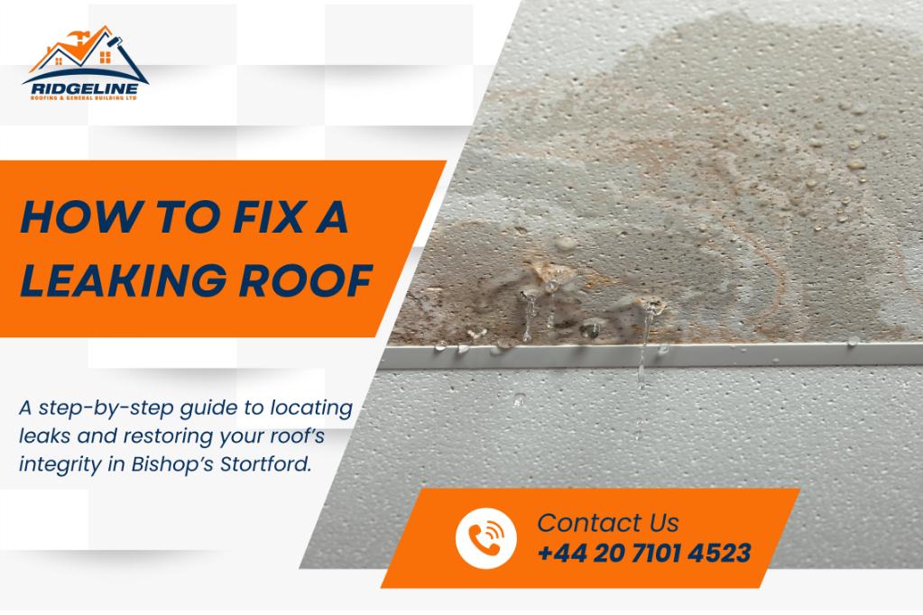 how do you fix a leaking roof