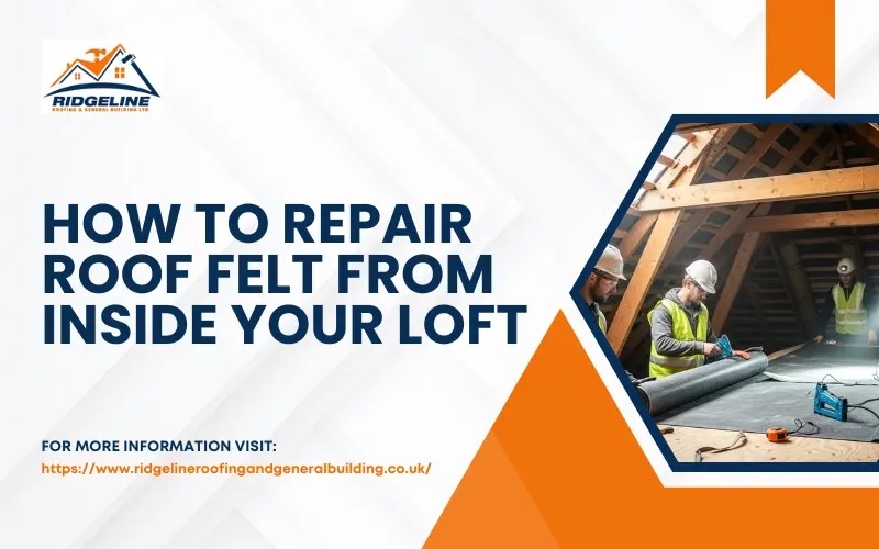 How to Repair Roof Felt From Inside Your Loft