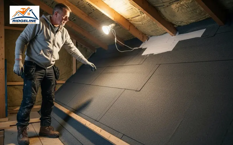 Let the Repair Cure for roof felt