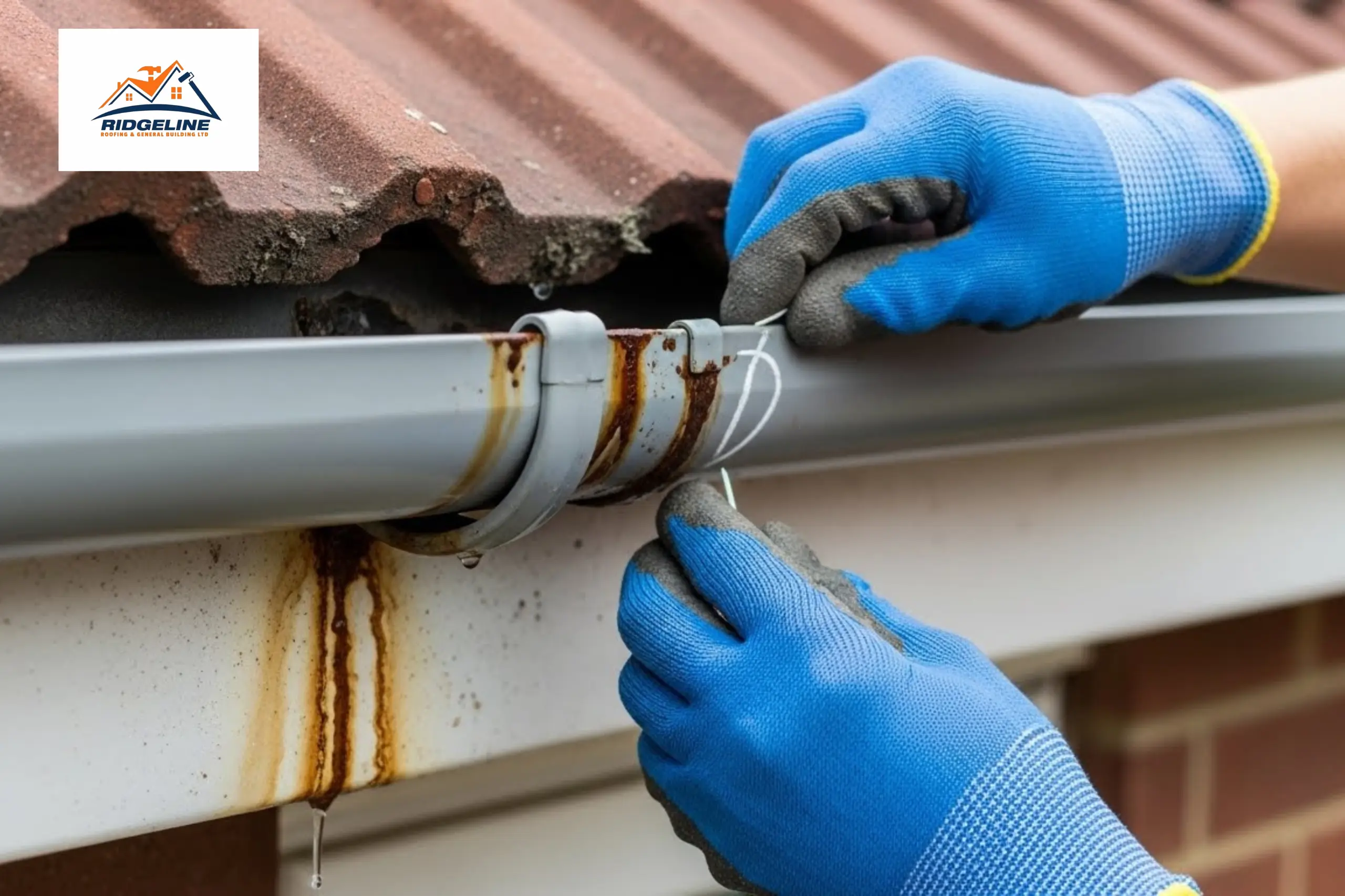 Locate the Leak for fixing leaking gutter joint