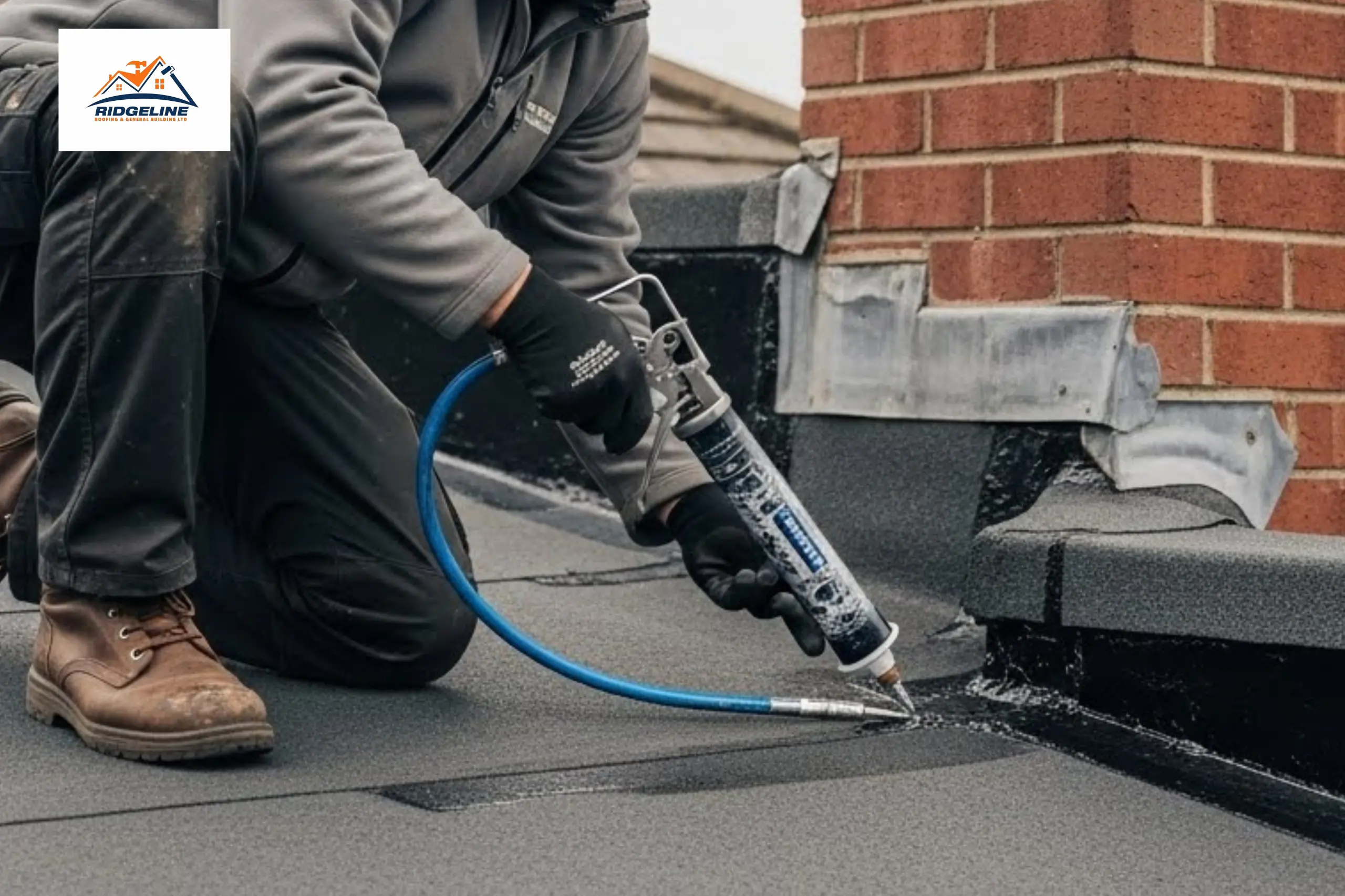 Repair Small Cracks on flat roof