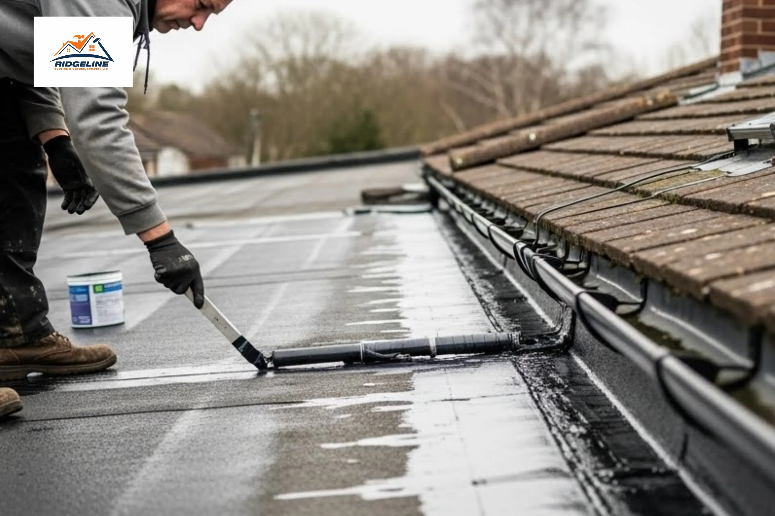 Reseal Seams and Flashing